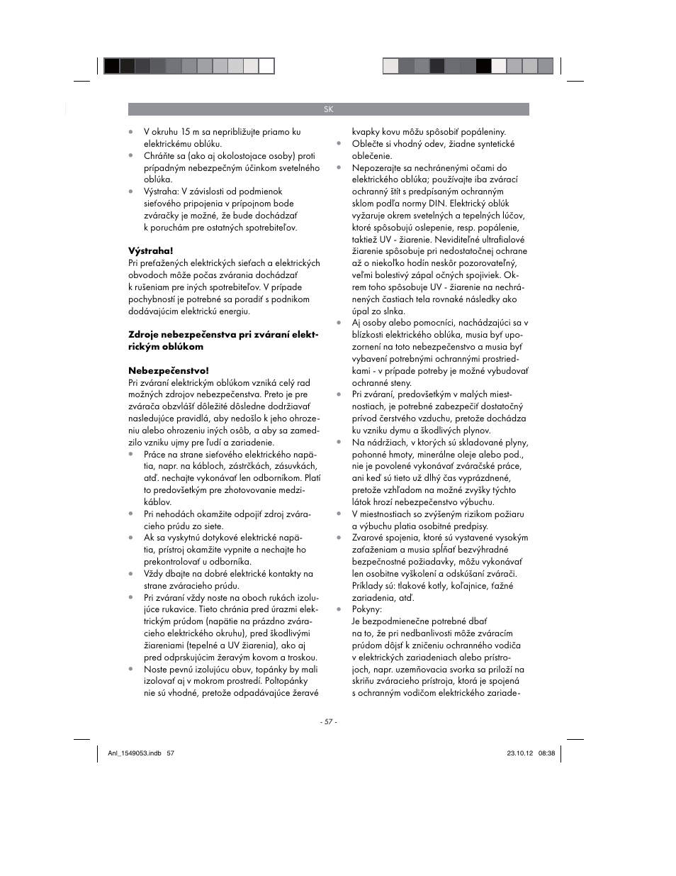 Parkside PESG 120 A1 User Manual | Page 57 / 94