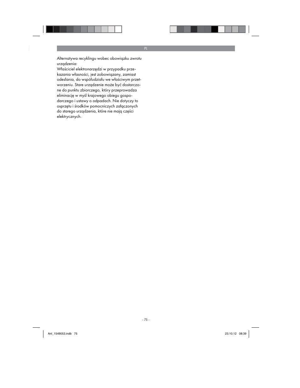 Parkside PESG 120 A1 User Manual | Page 75 / 94