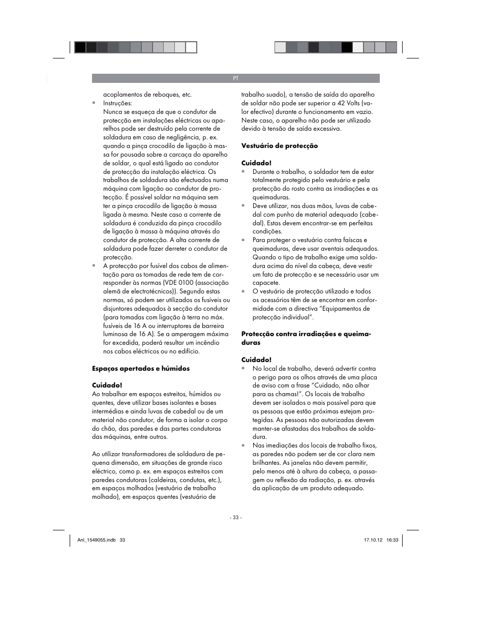 Parkside PESG 120 A1 User Manual | Page 33 / 66