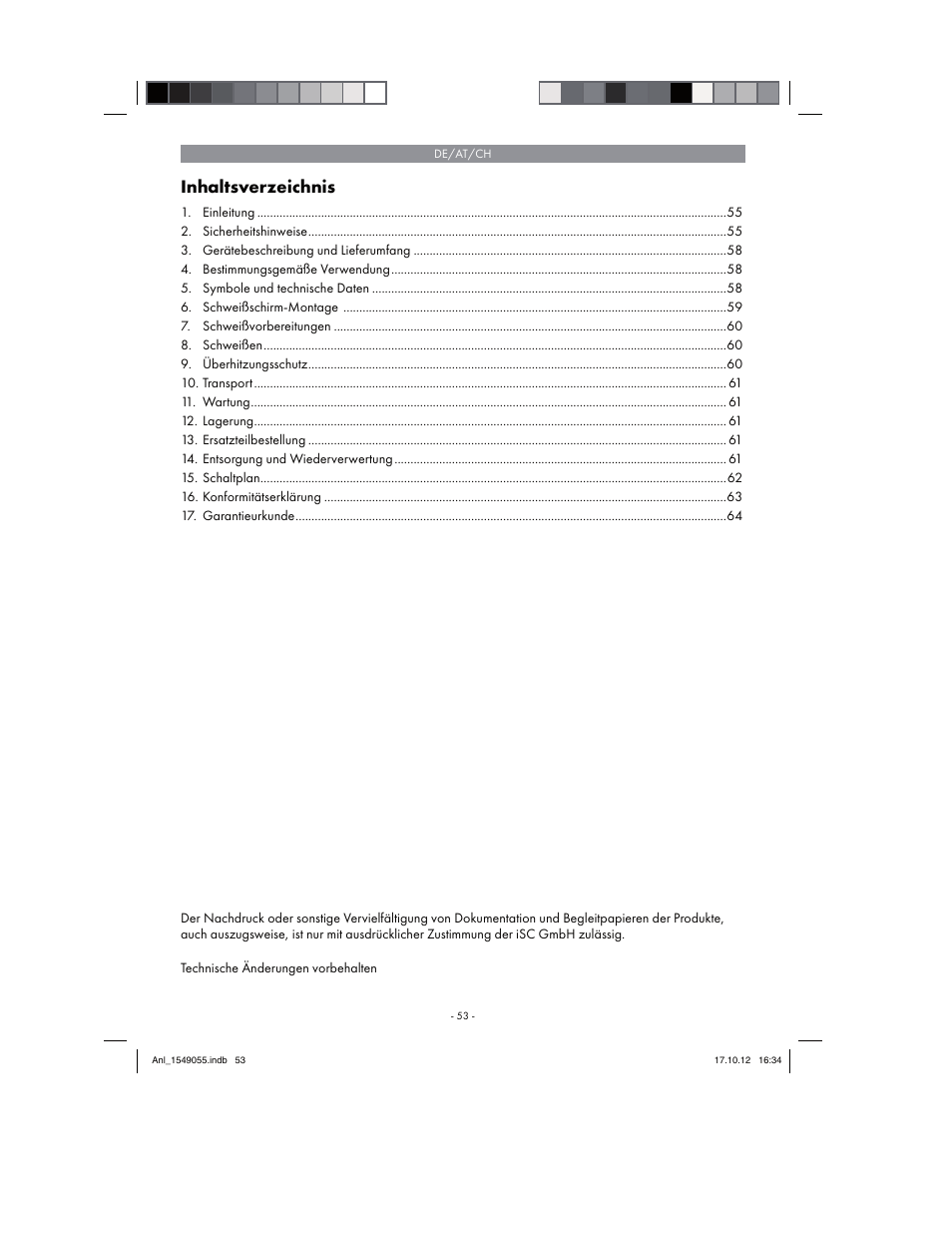 Parkside PESG 120 A1 User Manual | Page 53 / 66