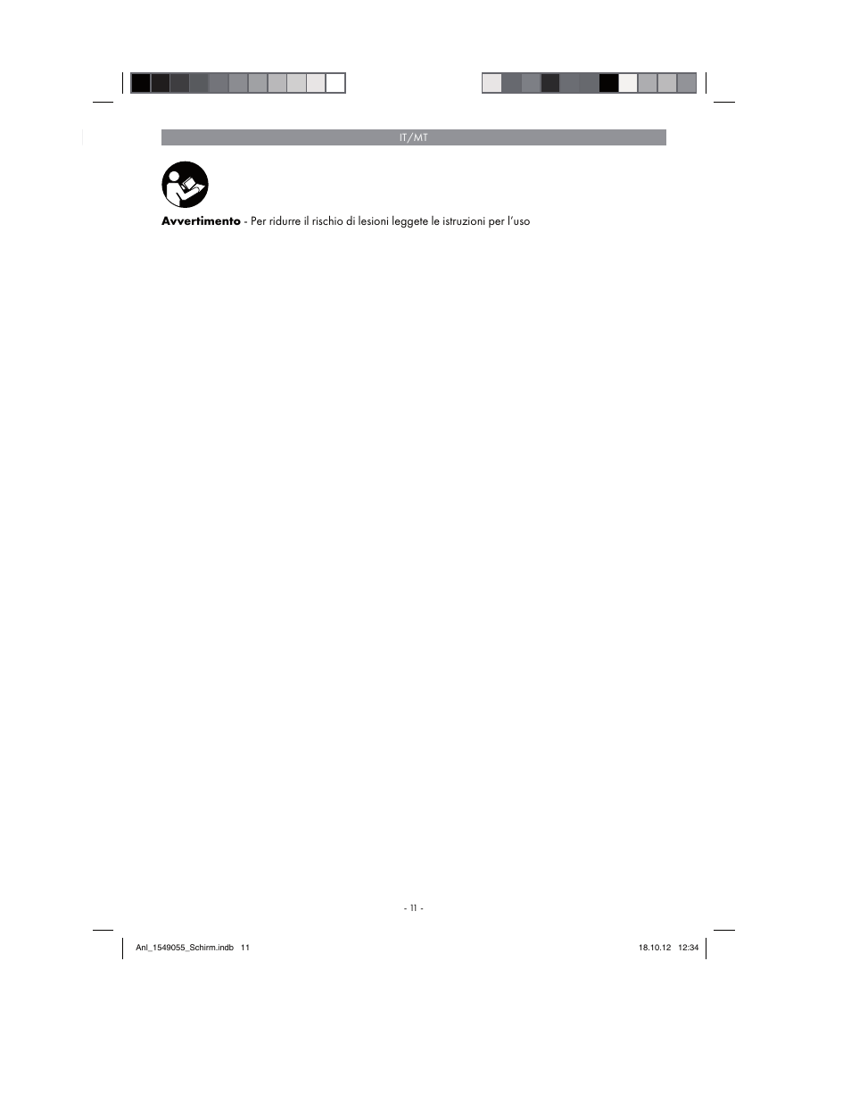 Parkside Welding Screen User Manual | Page 11 / 36
