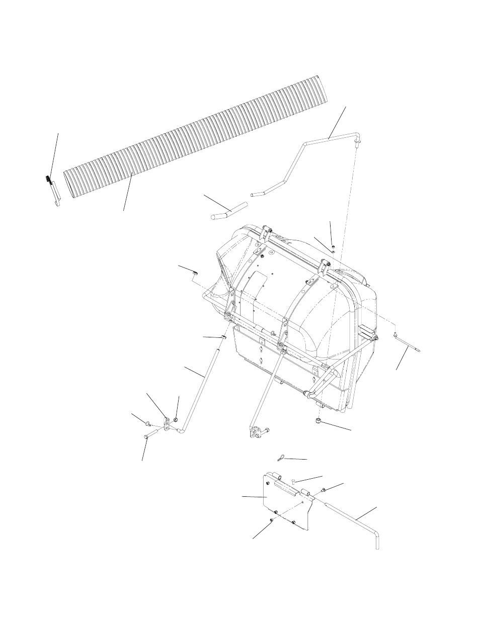 Clamshell linkage - kodiak | Dixon 539130211 User Manual | Page 24 / 27