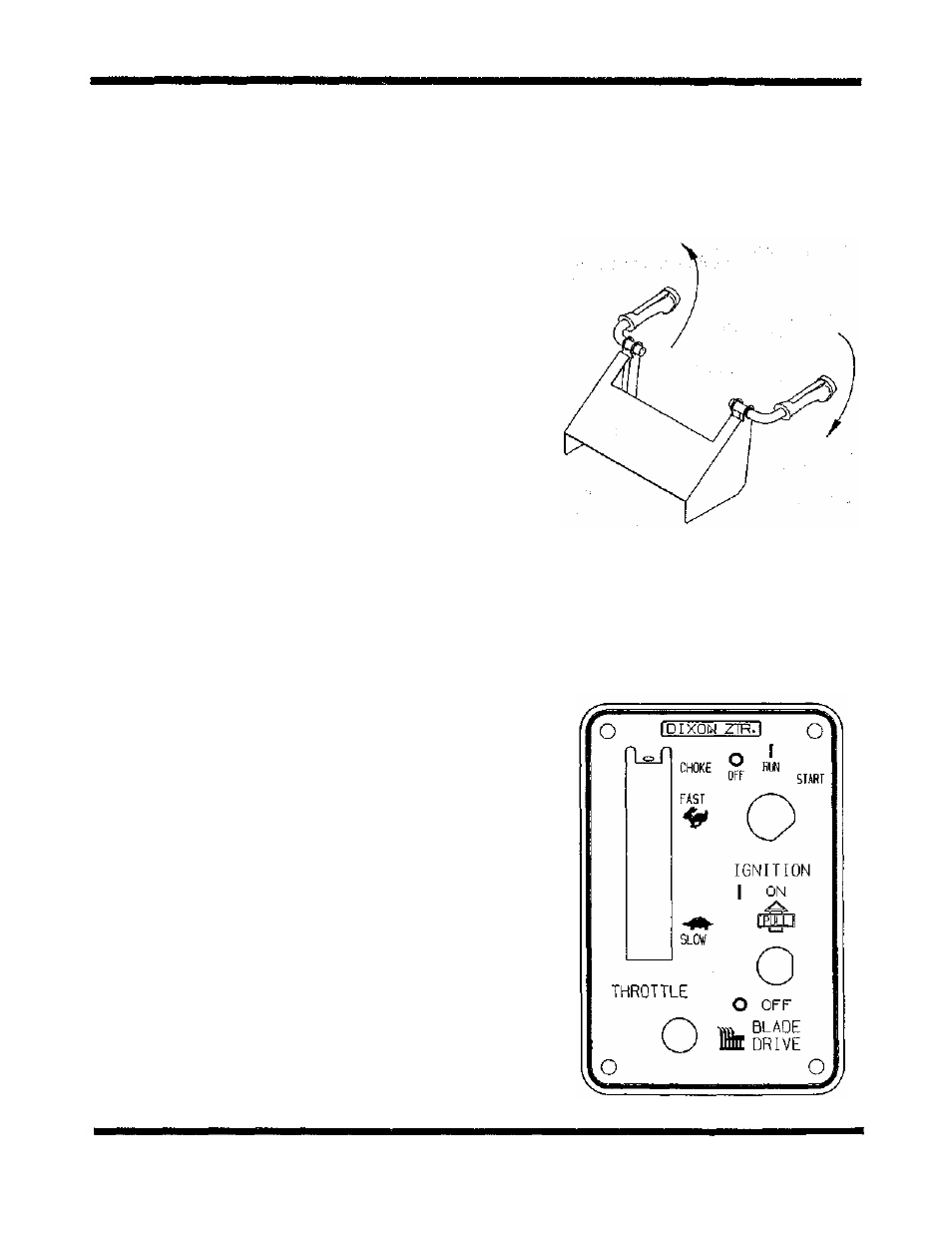 Controls | Dixon 1001 User Manual | Page 14 / 41