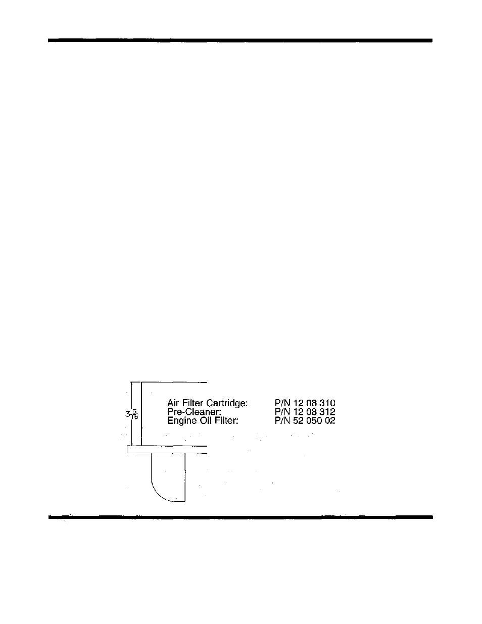 Standard service parts list | Dixon 1001 User Manual | Page 30 / 41