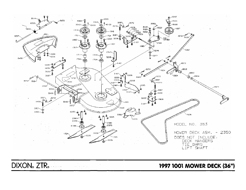 Dixon 1001 User Manual | Page 36 / 41