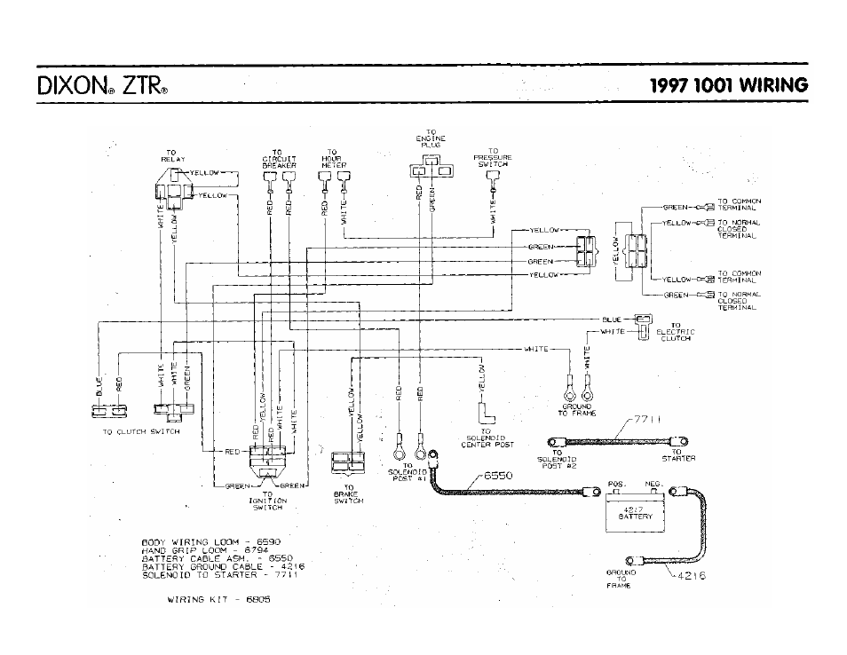 Dixon 1001 User Manual | Page 39 / 41