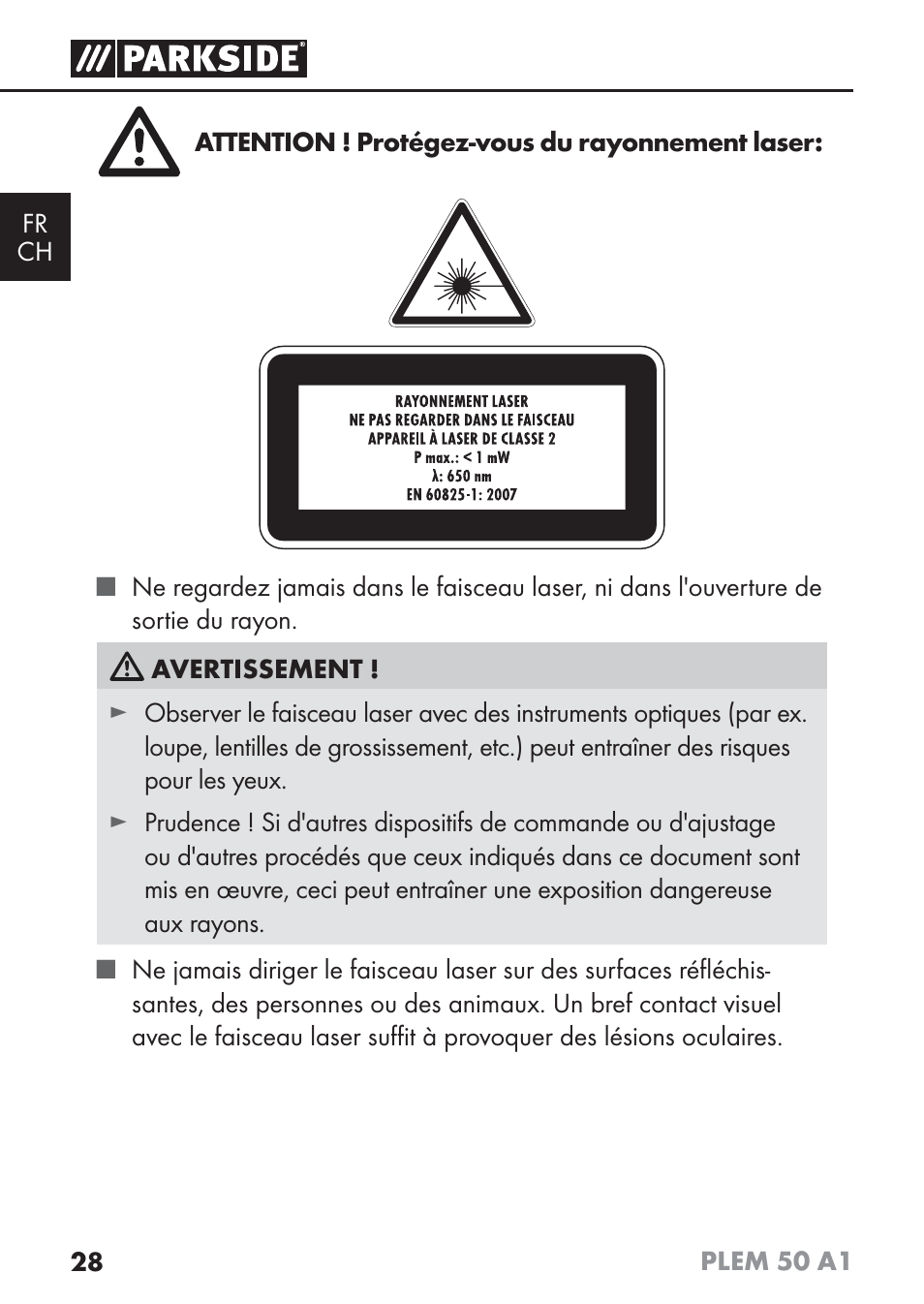 Parkside PLEM 50 A1 User Manual | Page 31 / 92