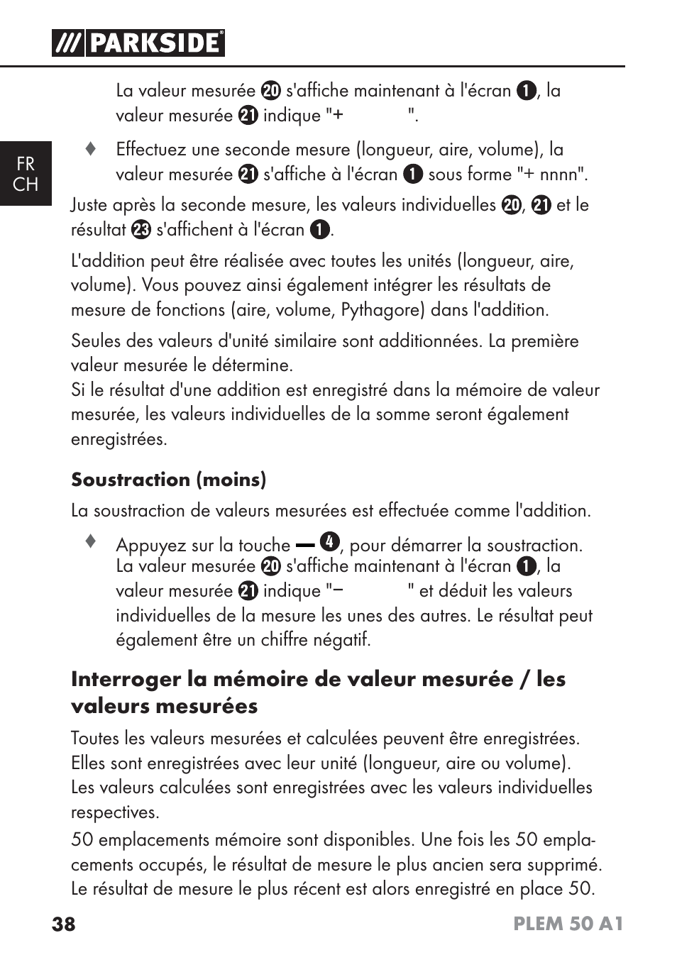 Parkside PLEM 50 A1 User Manual | Page 41 / 92