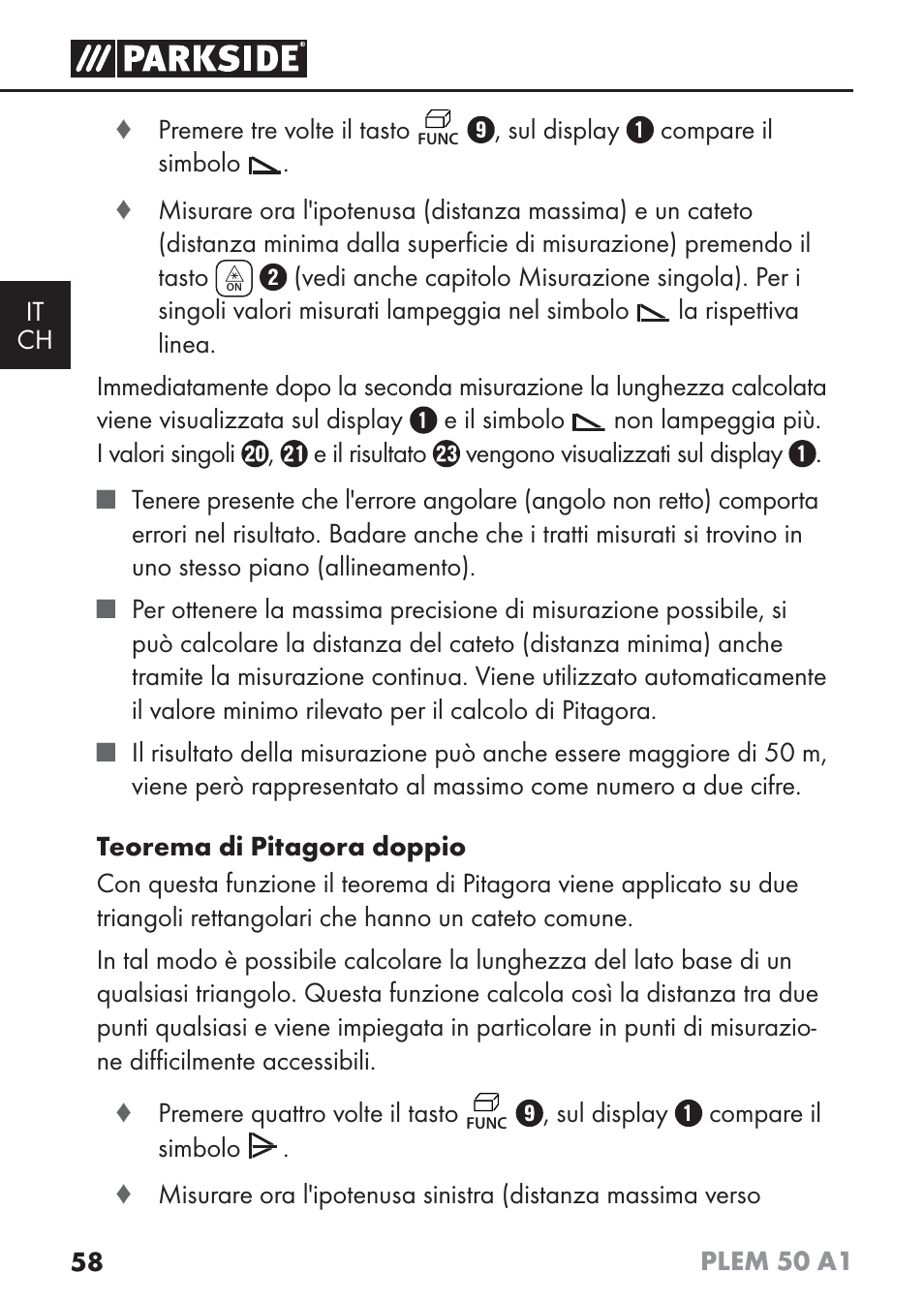 Parkside PLEM 50 A1 User Manual | Page 61 / 92