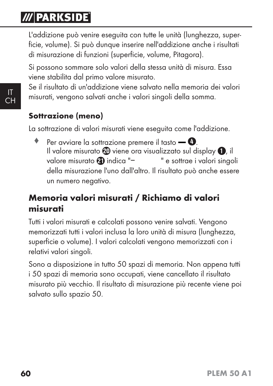 Parkside PLEM 50 A1 User Manual | Page 63 / 92