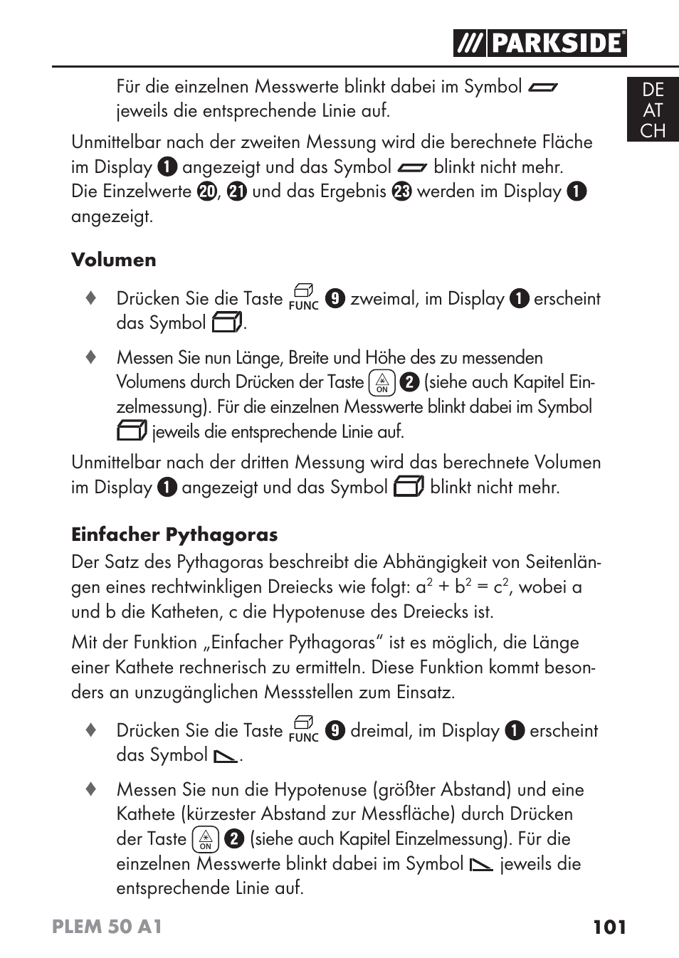 Parkside PLEM 50 A1 User Manual | Page 104 / 114