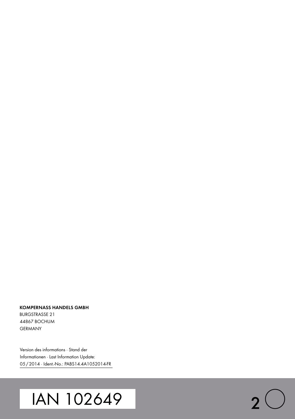 Parkside PABS 14.4 A1 User Manual | Page 34 / 34