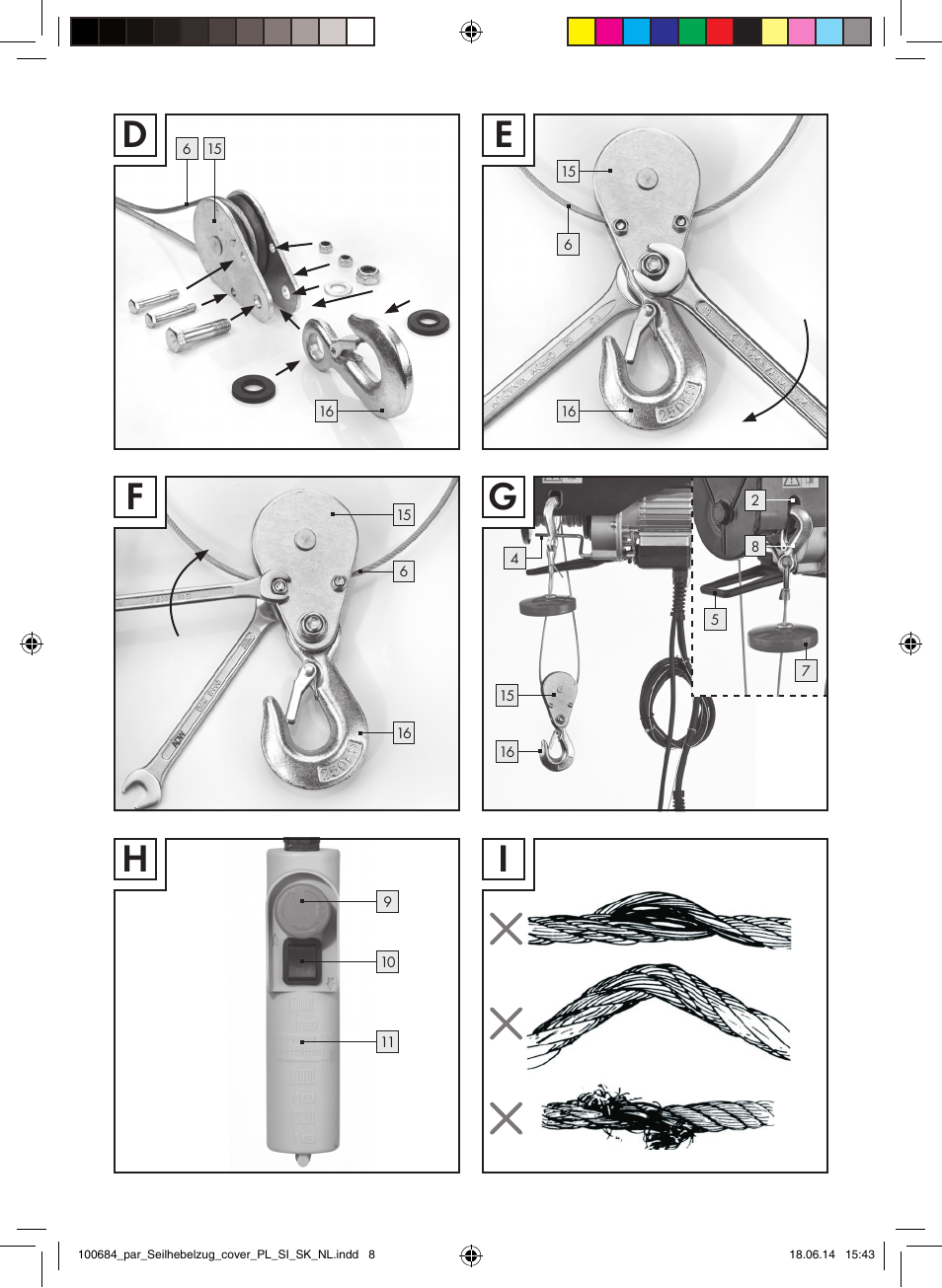 Parkside PSZ 250 B2 User Manual | Page 4 / 53