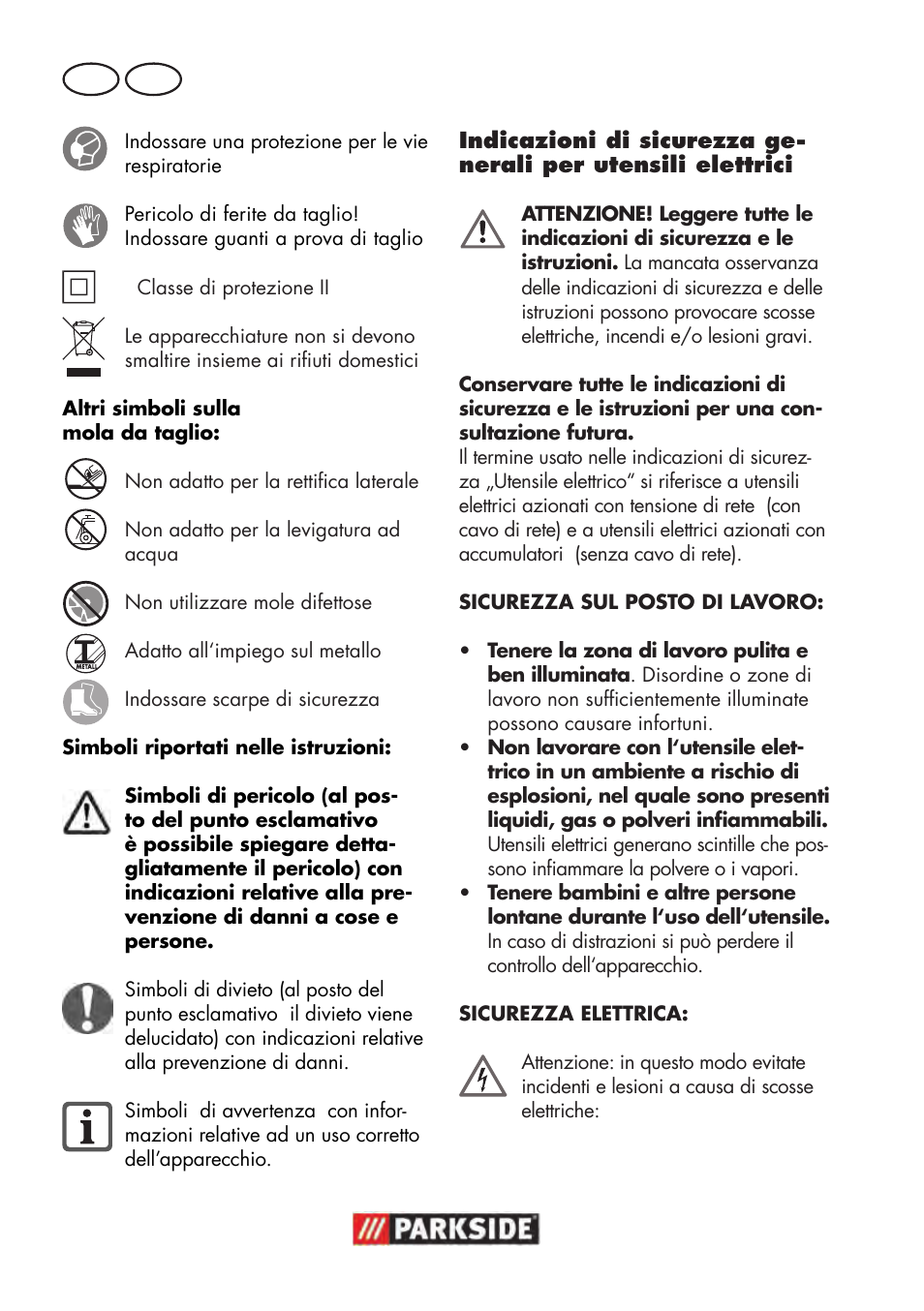 It mt | Parkside PWS 125 B2 User Manual | Page 26 / 102