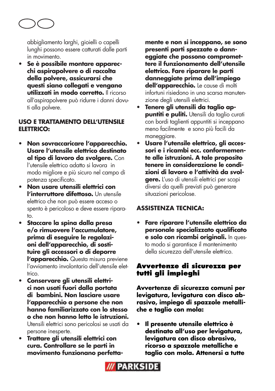 It mt | Parkside PWS 125 B2 User Manual | Page 28 / 102