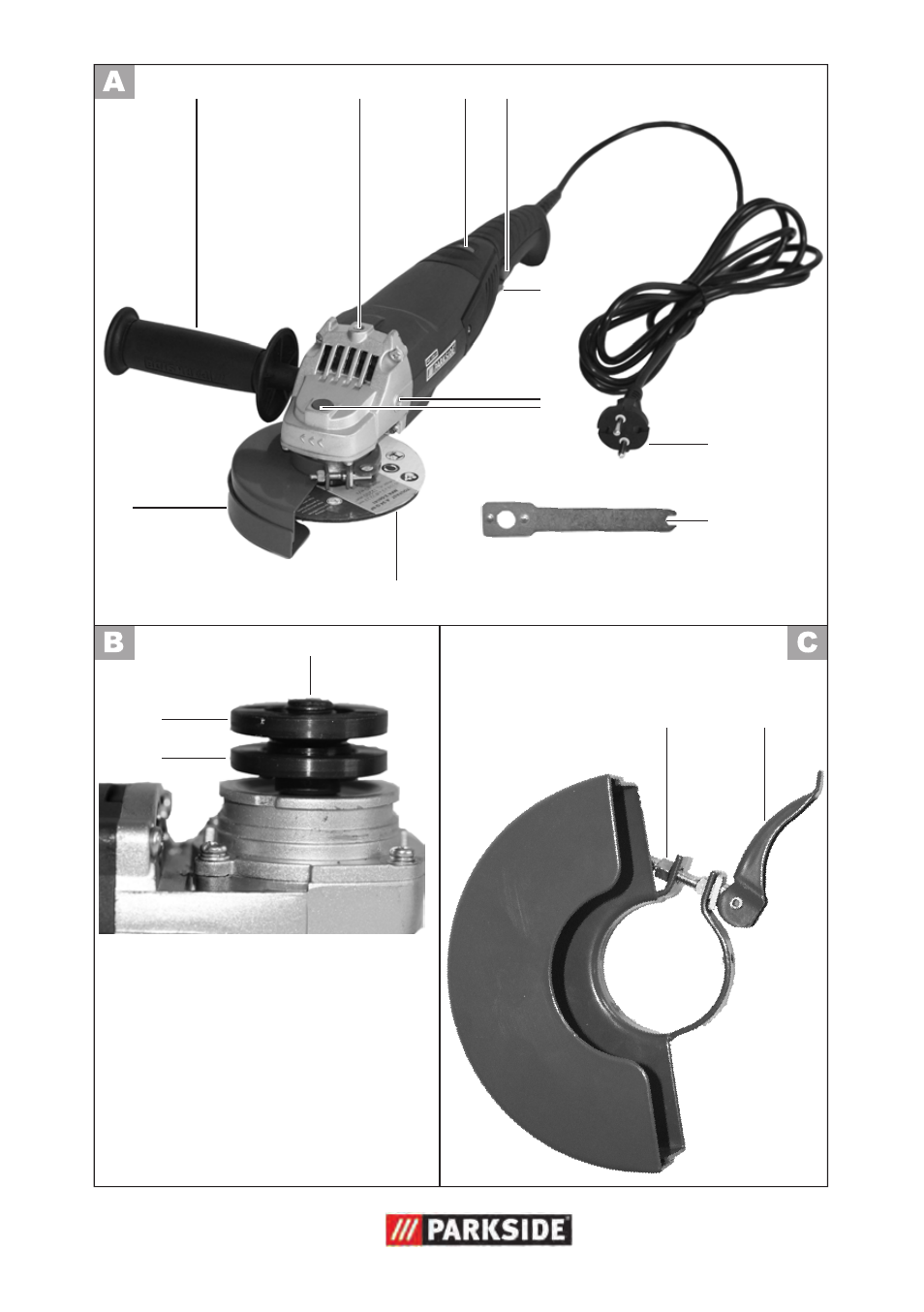 Parkside PWS 125 B2 User Manual | Page 3 / 102