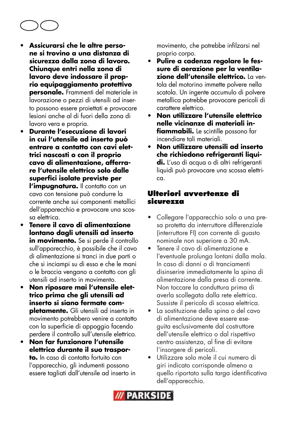 It mt | Parkside PWS 125 B2 User Manual | Page 30 / 102