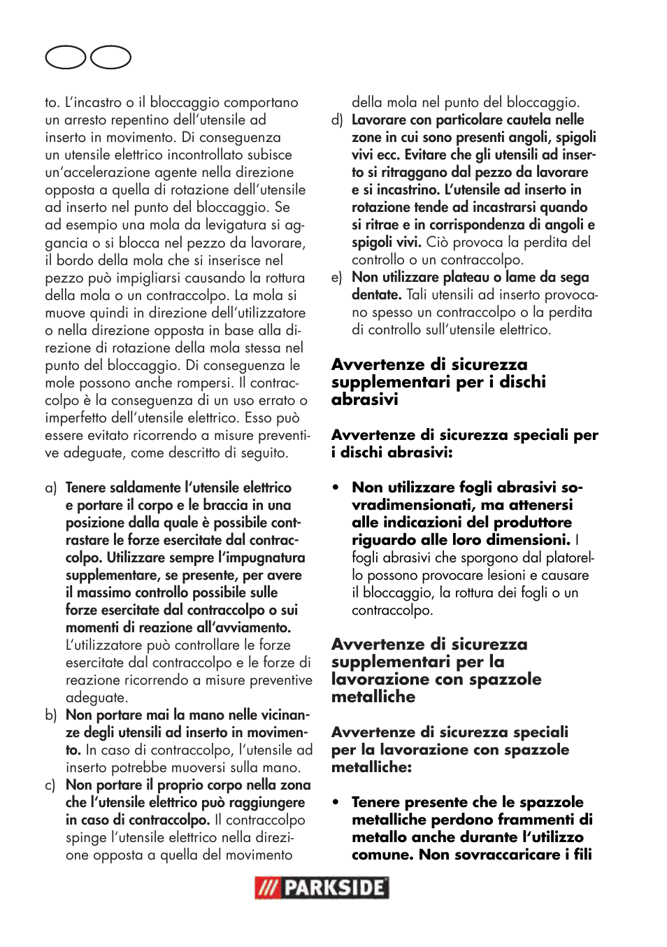 It mt | Parkside PWS 125 B2 User Manual | Page 32 / 102