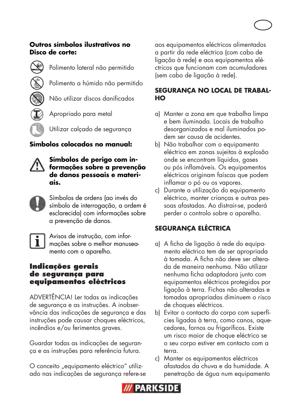 Parkside PWS 125 B2 User Manual | Page 45 / 102