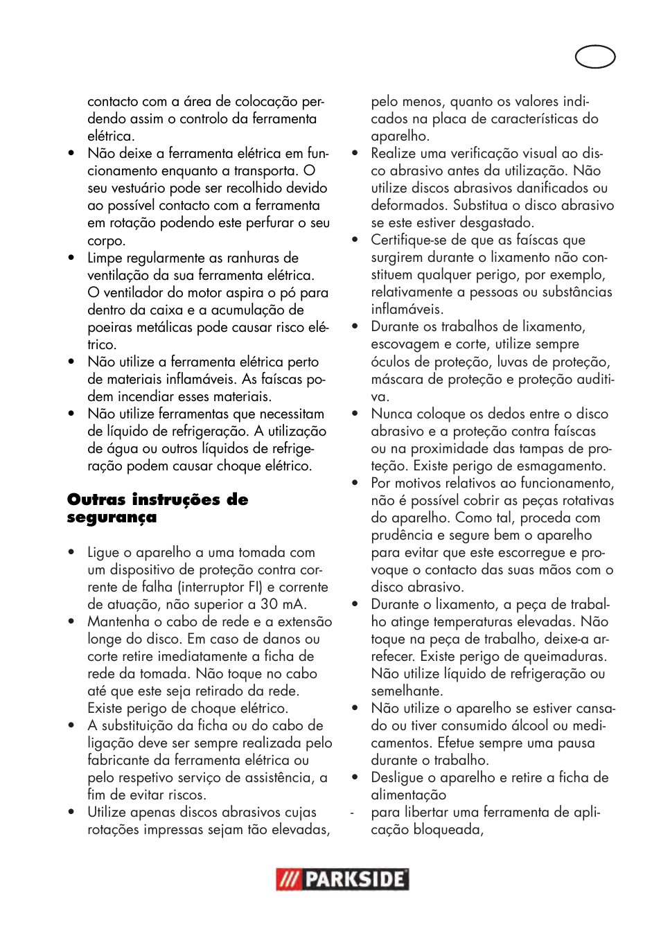 Parkside PWS 125 B2 User Manual | Page 49 / 102