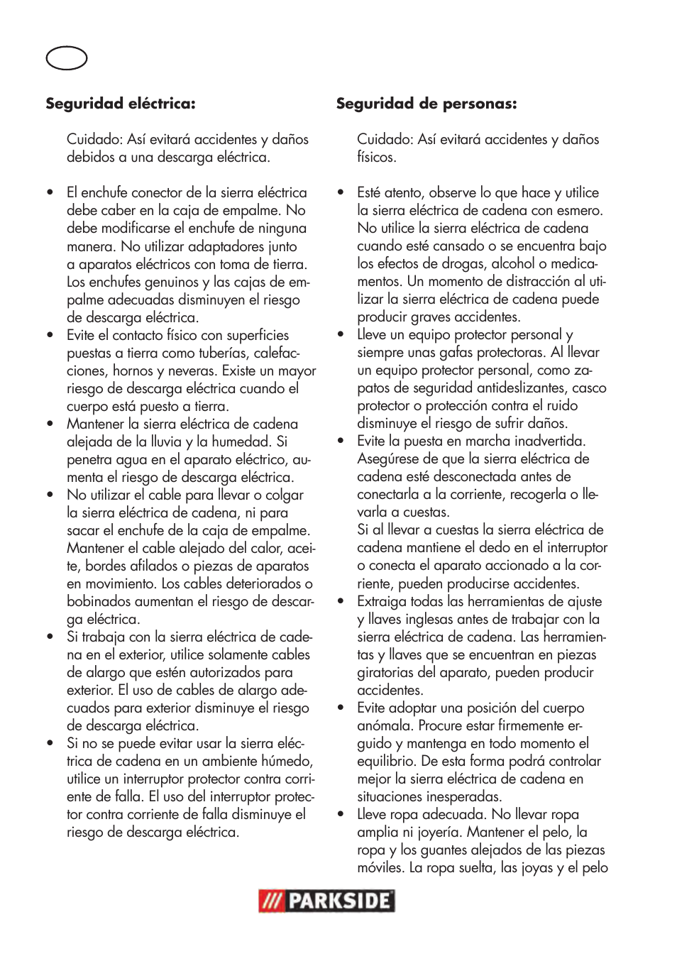 Parkside PWS 125 B2 User Manual | Page 8 / 102