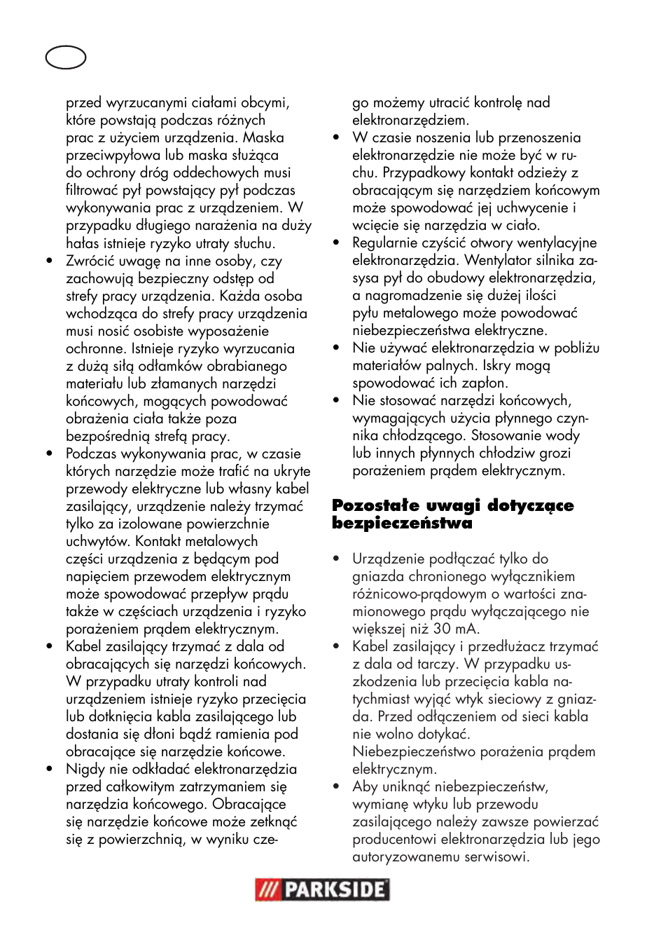 Parkside PWS 125 B2 User Manual | Page 28 / 142