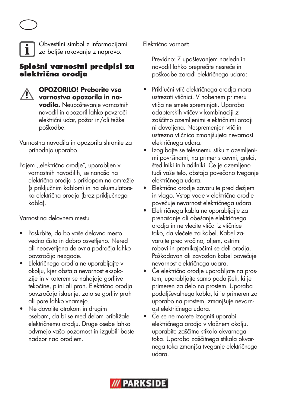 Parkside PWS 125 B2 User Manual | Page 62 / 142