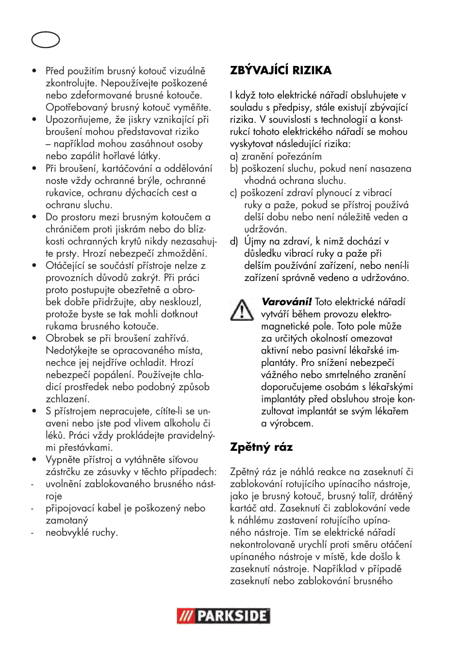 Parkside PWS 125 B2 User Manual | Page 84 / 142