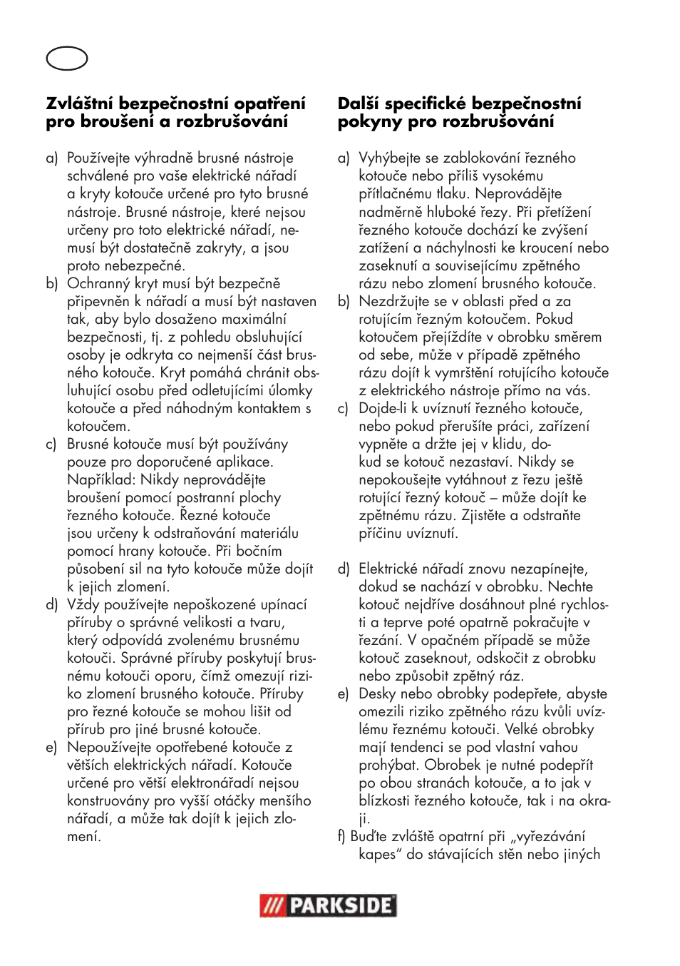 Parkside PWS 125 B2 User Manual | Page 86 / 142