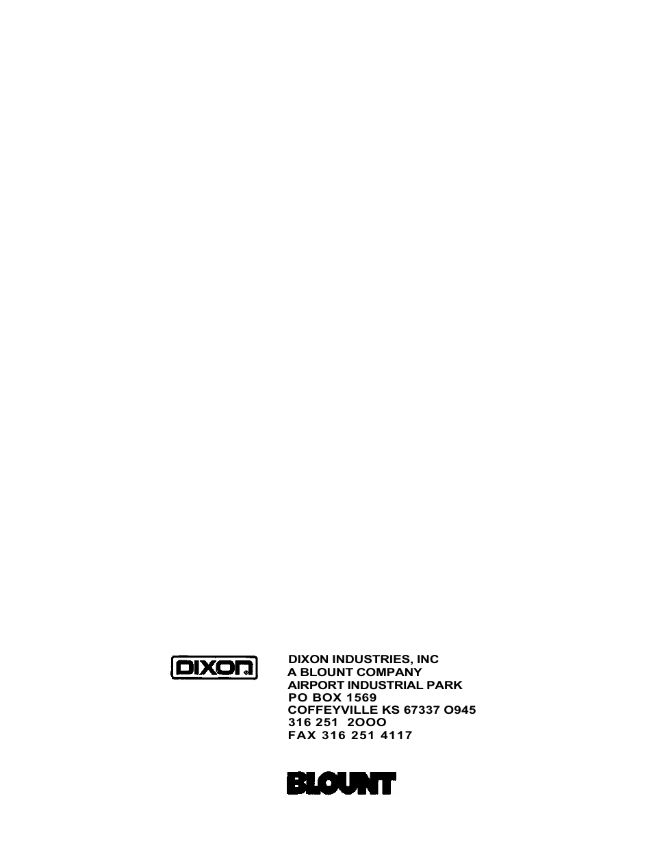 Dixon 5421 User Manual | Page 43 / 43