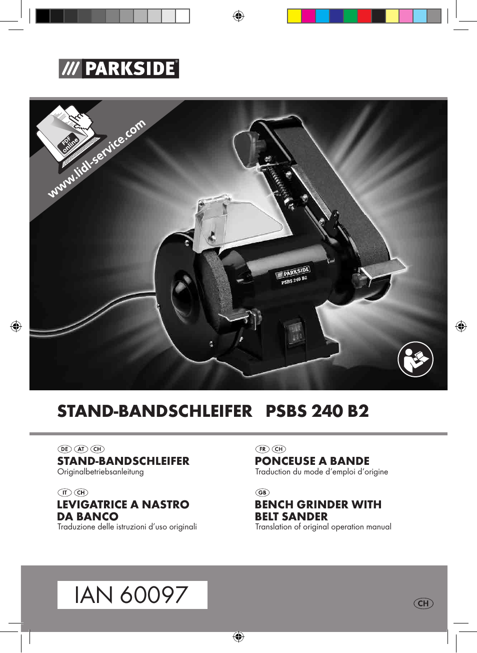 Parkside PSBS 240 B2 User Manual | 72 pages