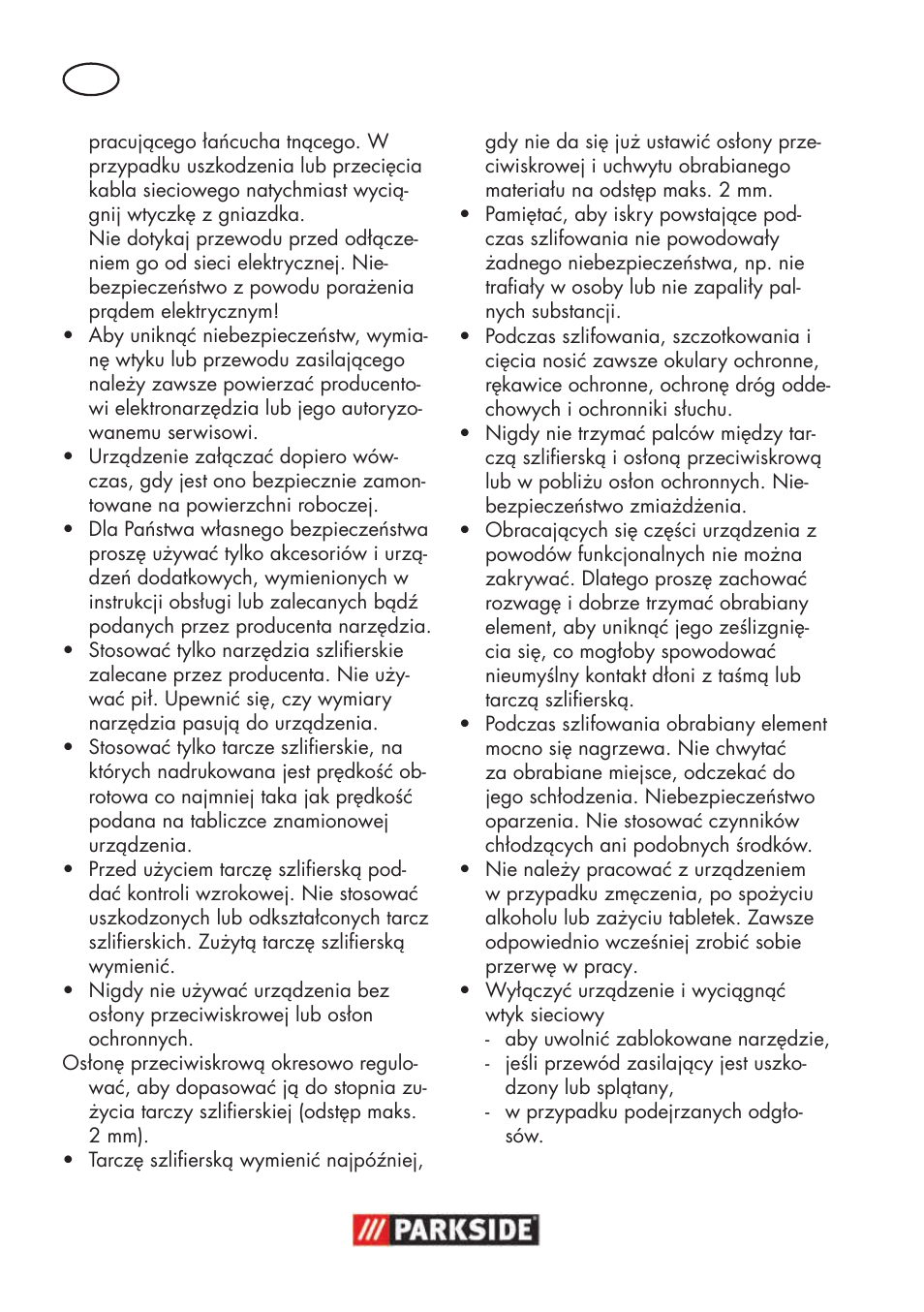 Parkside PSBS 240 B2 User Manual | Page 24 / 104