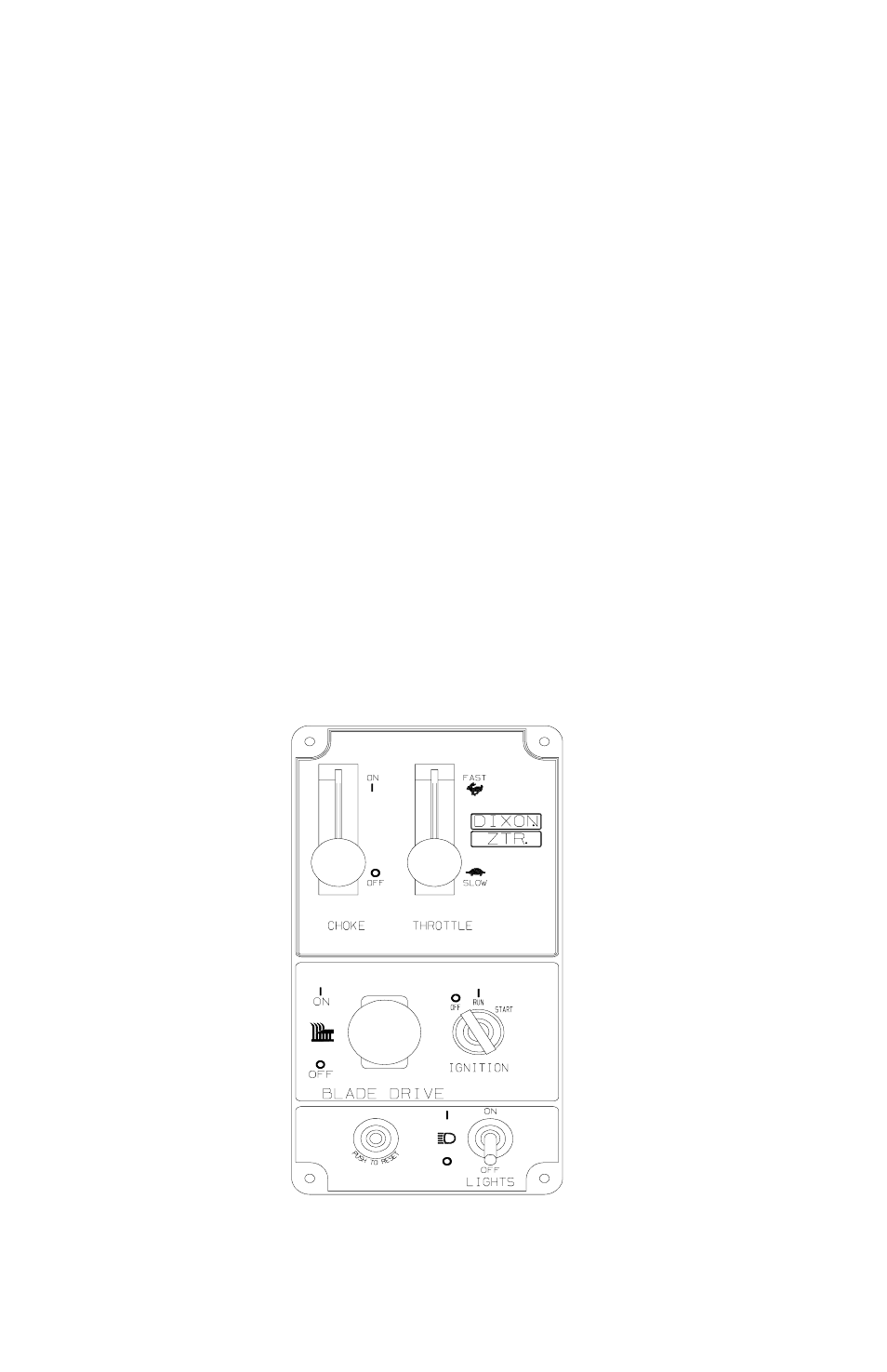 Controls | Dixon 13089-0601 User Manual | Page 17 / 60
