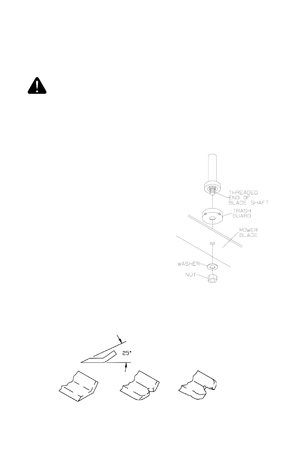 Care and maintenance, Cutter blade maintenance | Dixon 13089-0601 User Manual | Page 35 / 60