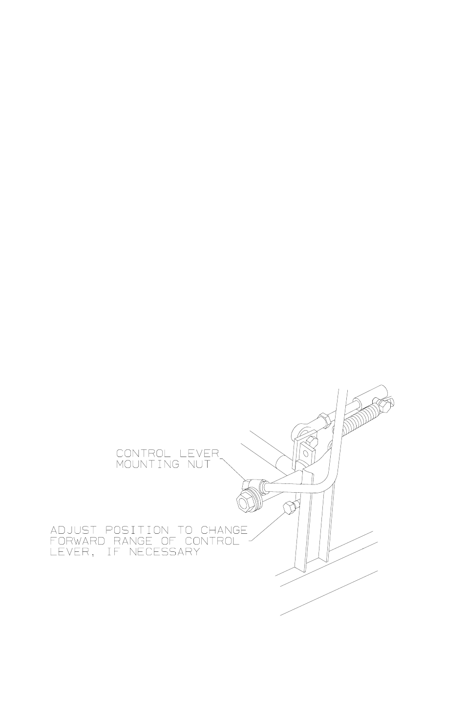 Care and maintenance, Forward travel speed adjustment | Dixon 13089-0601 User Manual | Page 54 / 60