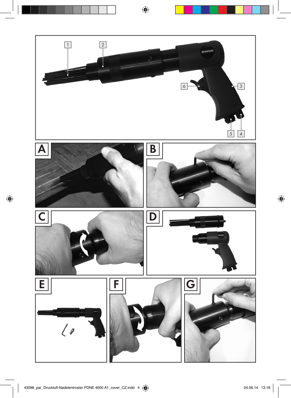 Parkside PDNE 4000 A1 User Manual | Page 3 / 34