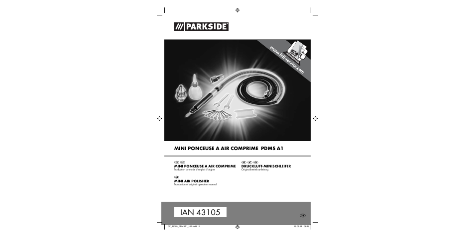 Parkside PDMS A1 User Manual | 34 pages