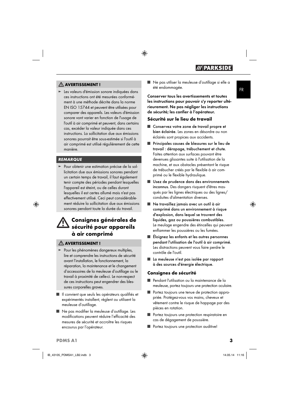 Parkside PDMS A1 User Manual | Page 6 / 34