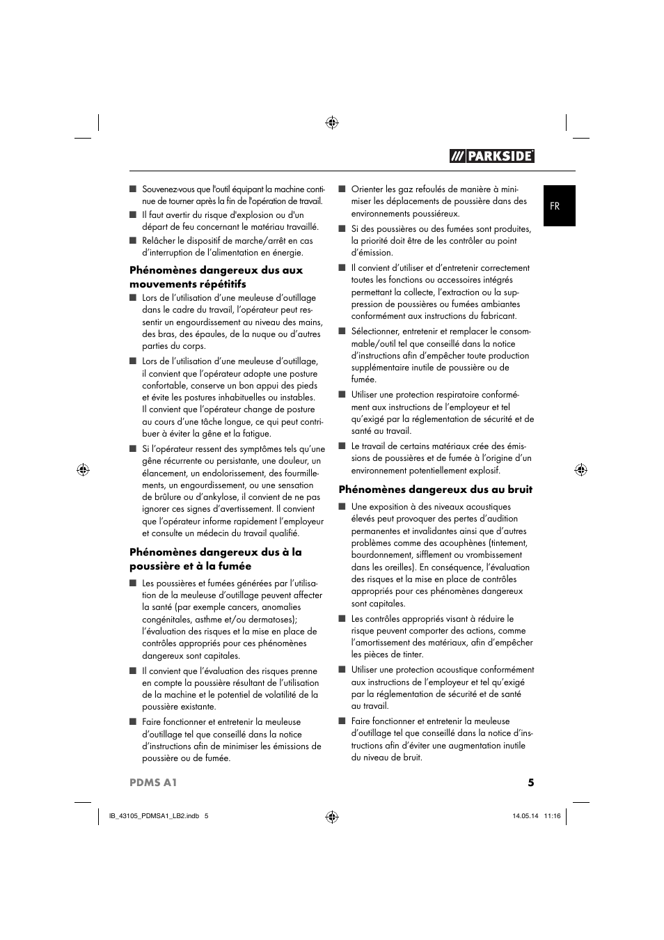 Parkside PDMS A1 User Manual | Page 8 / 34