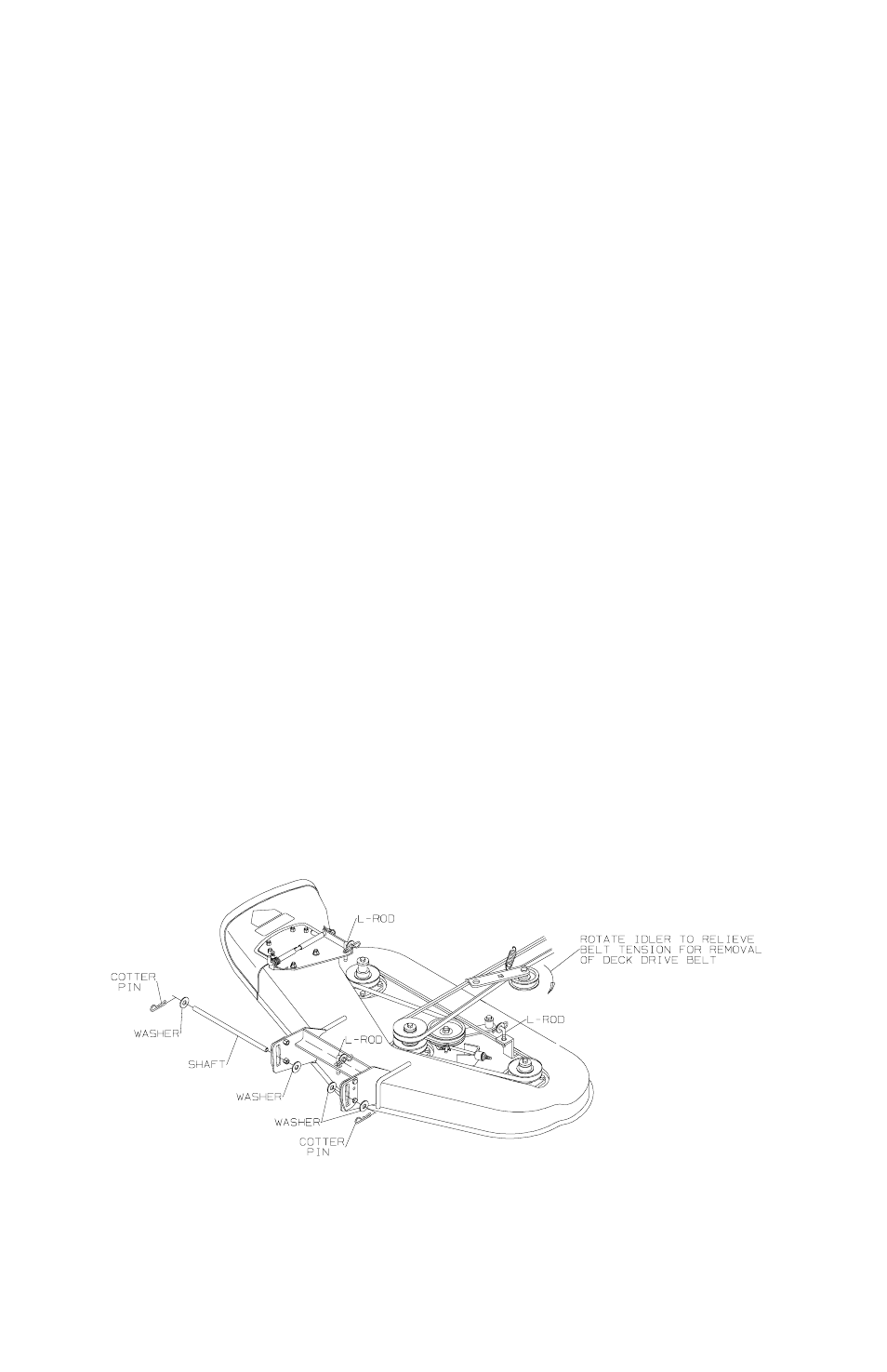 Care and maintenance, Deck removal | Dixon 4500 Series User Manual | Page 38 / 48