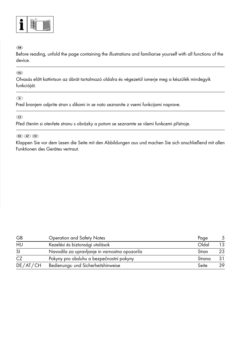 Parkside PDFP 500 B2 User Manual | Page 2 / 47