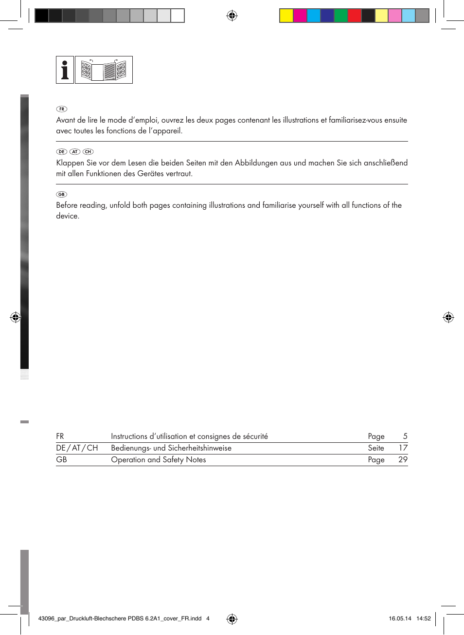 Parkside PDBS 6.2 A1 User Manual | Page 2 / 39