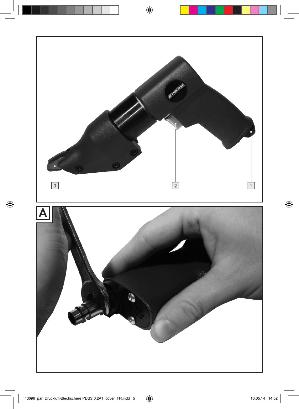 Parkside PDBS 6.2 A1 User Manual | Page 3 / 39