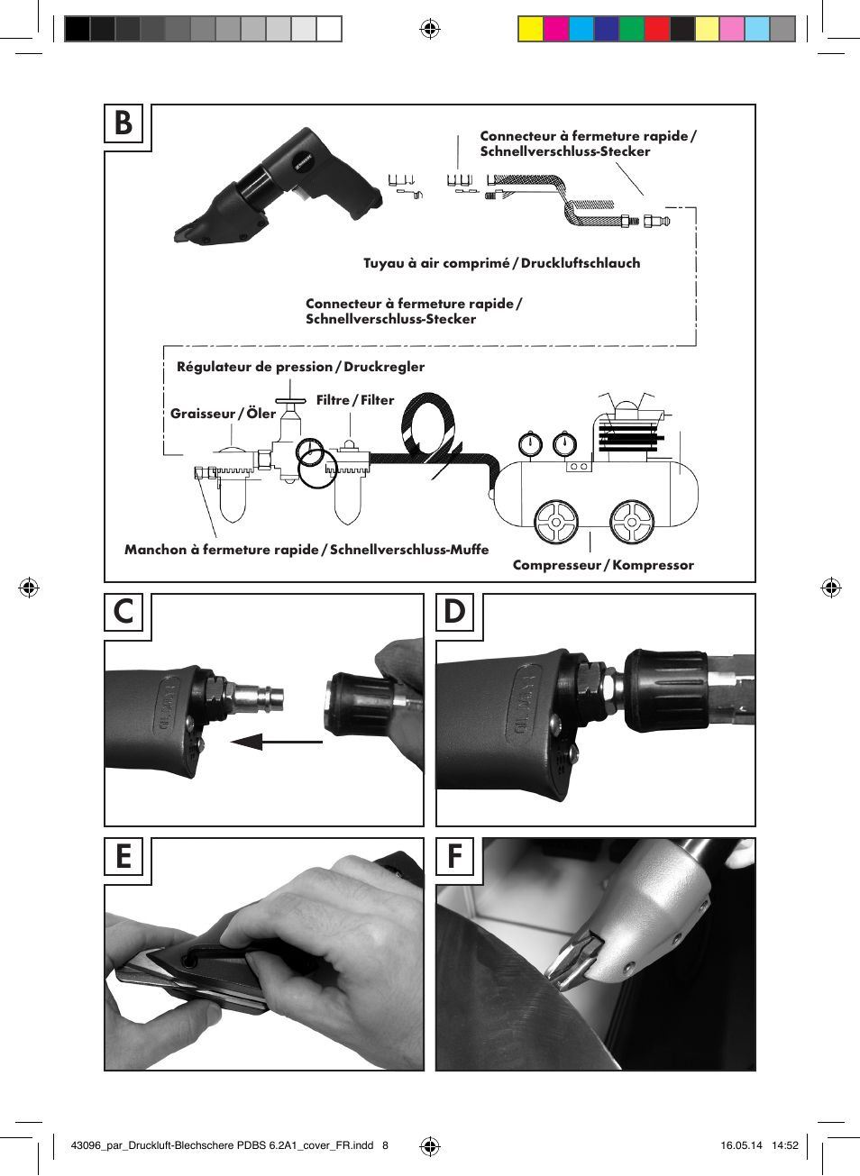 Bd e f c | Parkside PDBS 6.2 A1 User Manual | Page 4 / 39