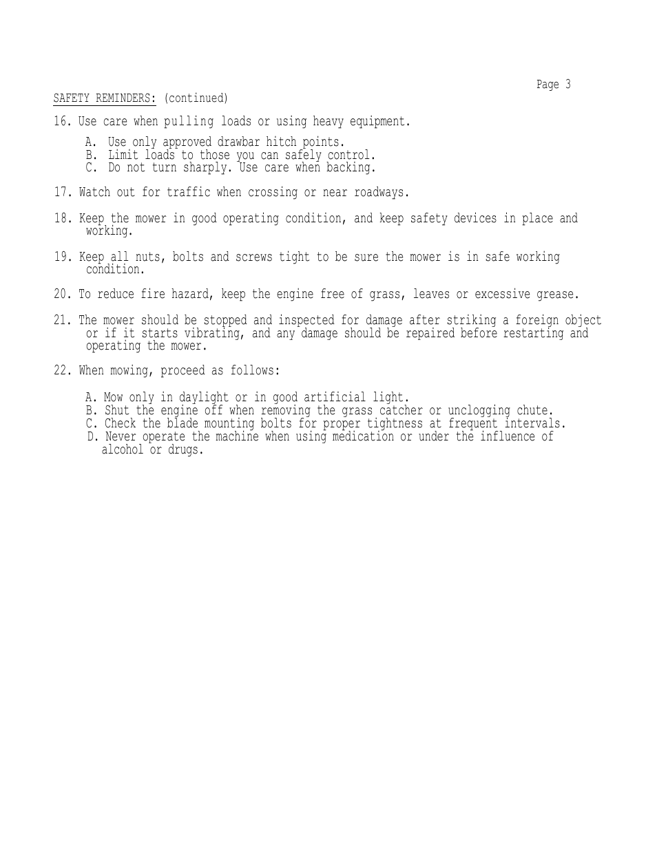 Dixon 502 User Manual | Page 6 / 36