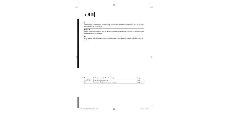 Parkside PDSP 1000 B2 User Manual | Page 2 / 29