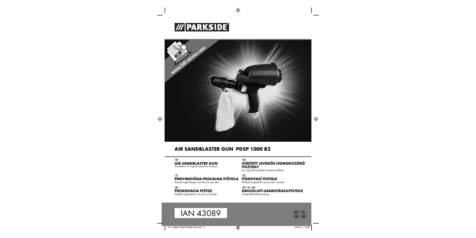 Parkside PDSP 1000 B2 User Manual | 53 pages
