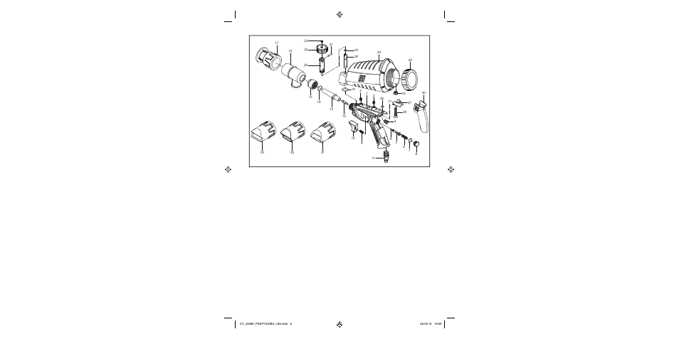 Parkside PDSP 1000 B2 User Manual | Page 4 / 53