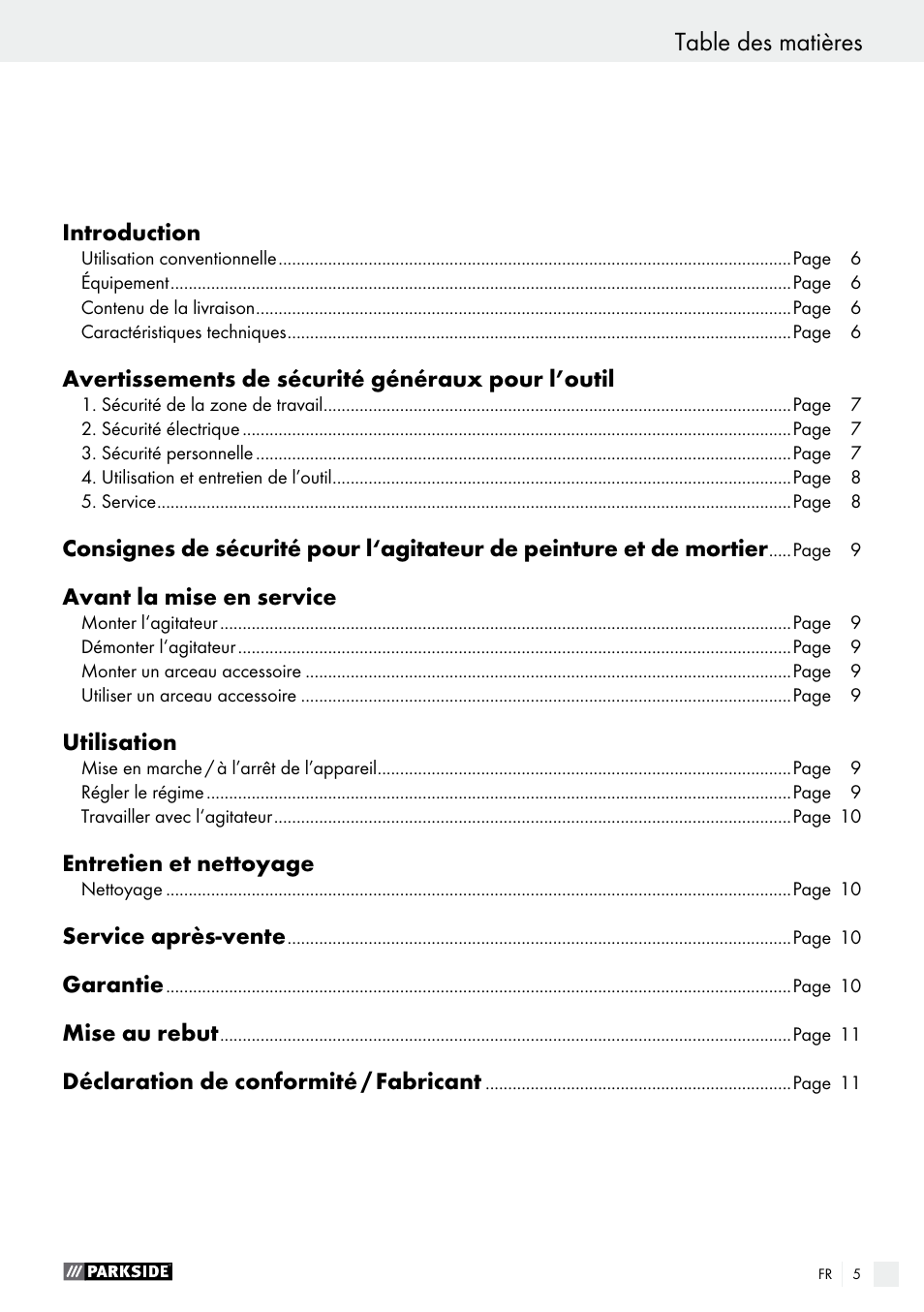 Parkside PFMR 1400 B1 User Manual | Page 5 / 28