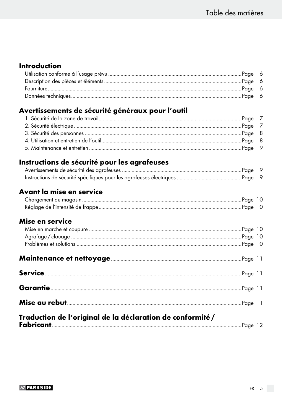 Parkside PET 25 B1 User Manual | Page 5 / 28